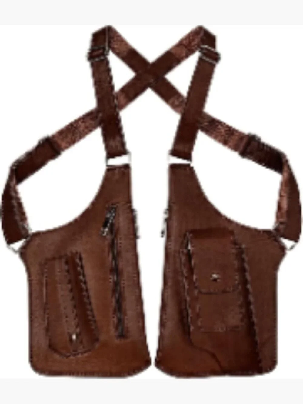 Large Double Shoulder Underarm Holster Bag -Anti-Theft Concealed Crossbody